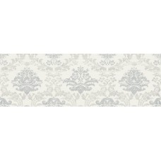 Плитка 25*76 WALLPAPER DECORO 2 BIANCO/BLU